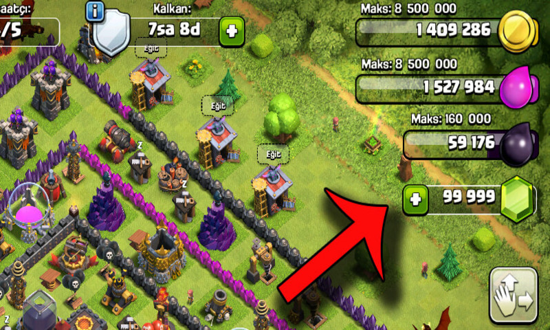 Clash of clans free gems download for android